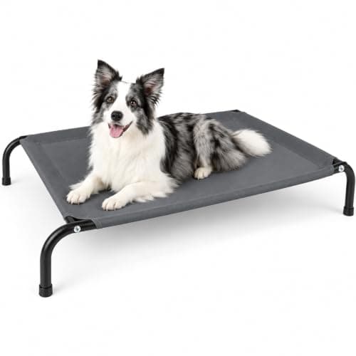 SIEMOUR SIEMOUR 50-Inch Cooling Elevated Dog Bed