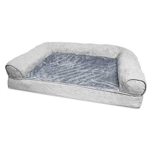 Furhaven Furhaven Orthopedic Dog Bed with Bolster