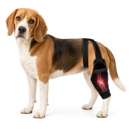 ZhiMengPet ZhiMengPet Dog Knee Brace with Back Strap