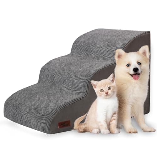 Aodisman 3-Step Pet Stairs & Ramp