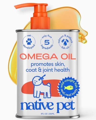 Native Pet Omega-3 Wild Alaskan Salmon Oil