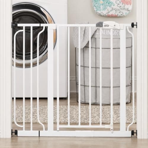 Regalo Regalo Easy Step Walk Through Gate, Bottom of Stairs & Doorways