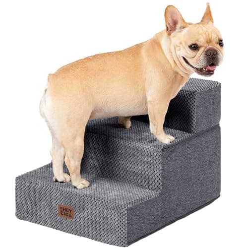 EHEYCIGA EHEYCIGA 3-Step Dog Stairs for Small Dogs