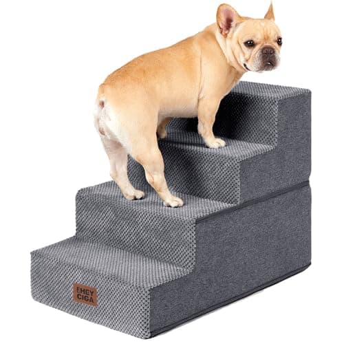 EHEYCIGA EHEYCIGA 4-Step Dog Stairs for High Beds